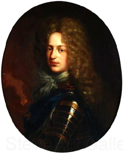 WERFF, Pieter van der Portrait of Philipp Wilhelm August von der Pfalz